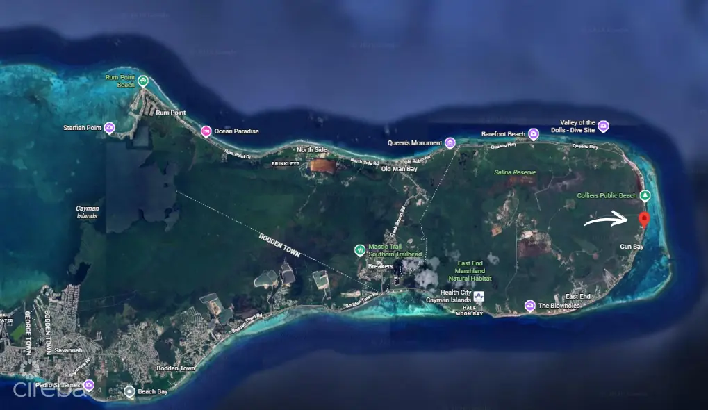 20260501110541 Lot 1 Colliers Grand Cayman Map Location