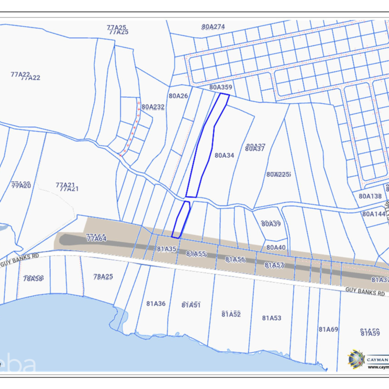 LITTLE CAYMAN LAND 2.5 ACRES – BY AIRPORT