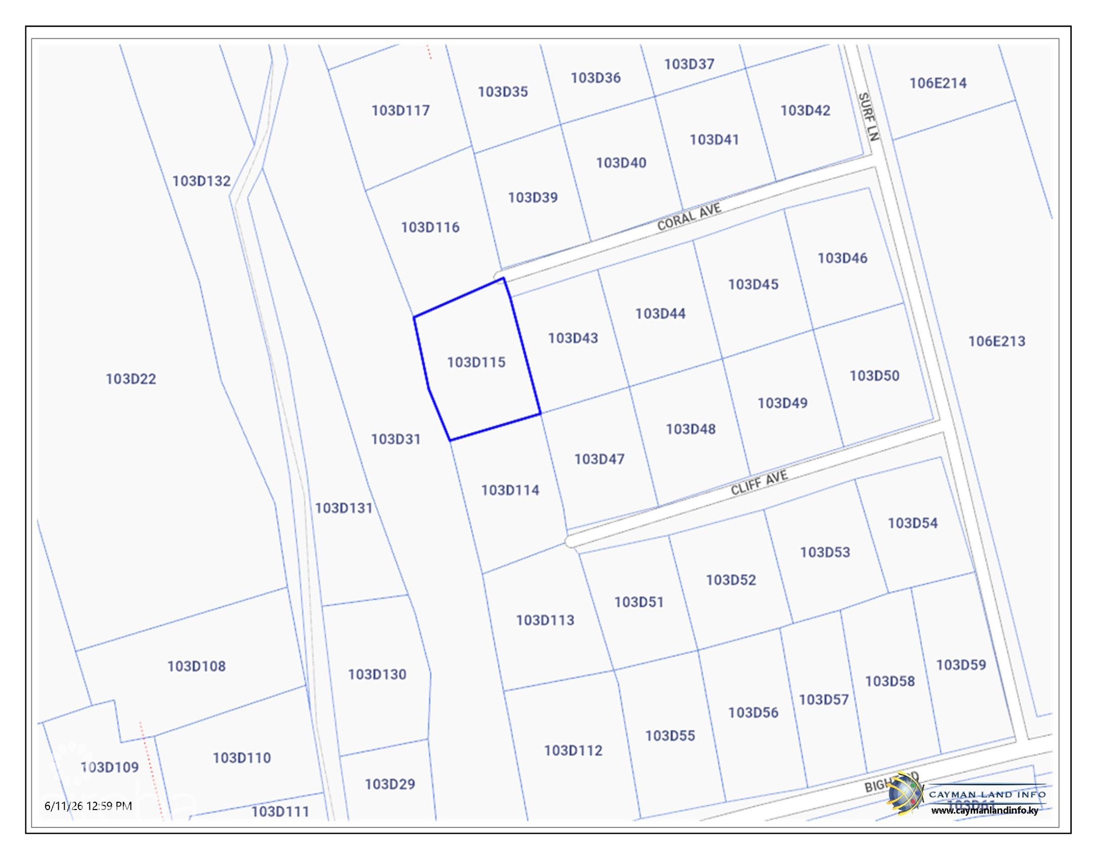 20260612125547 Cayman Land info Image Lot