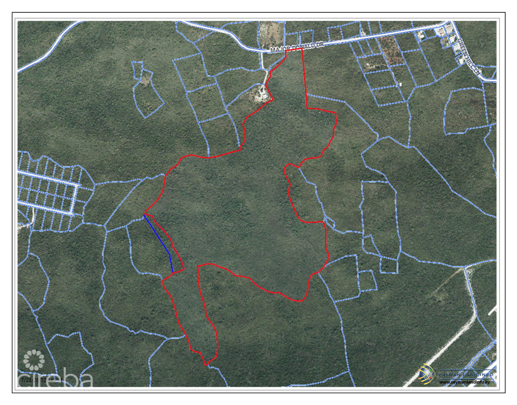 20260723122056 Map1 109A 299 109A 77 Cayman Brac 77 Acres Jude Scott