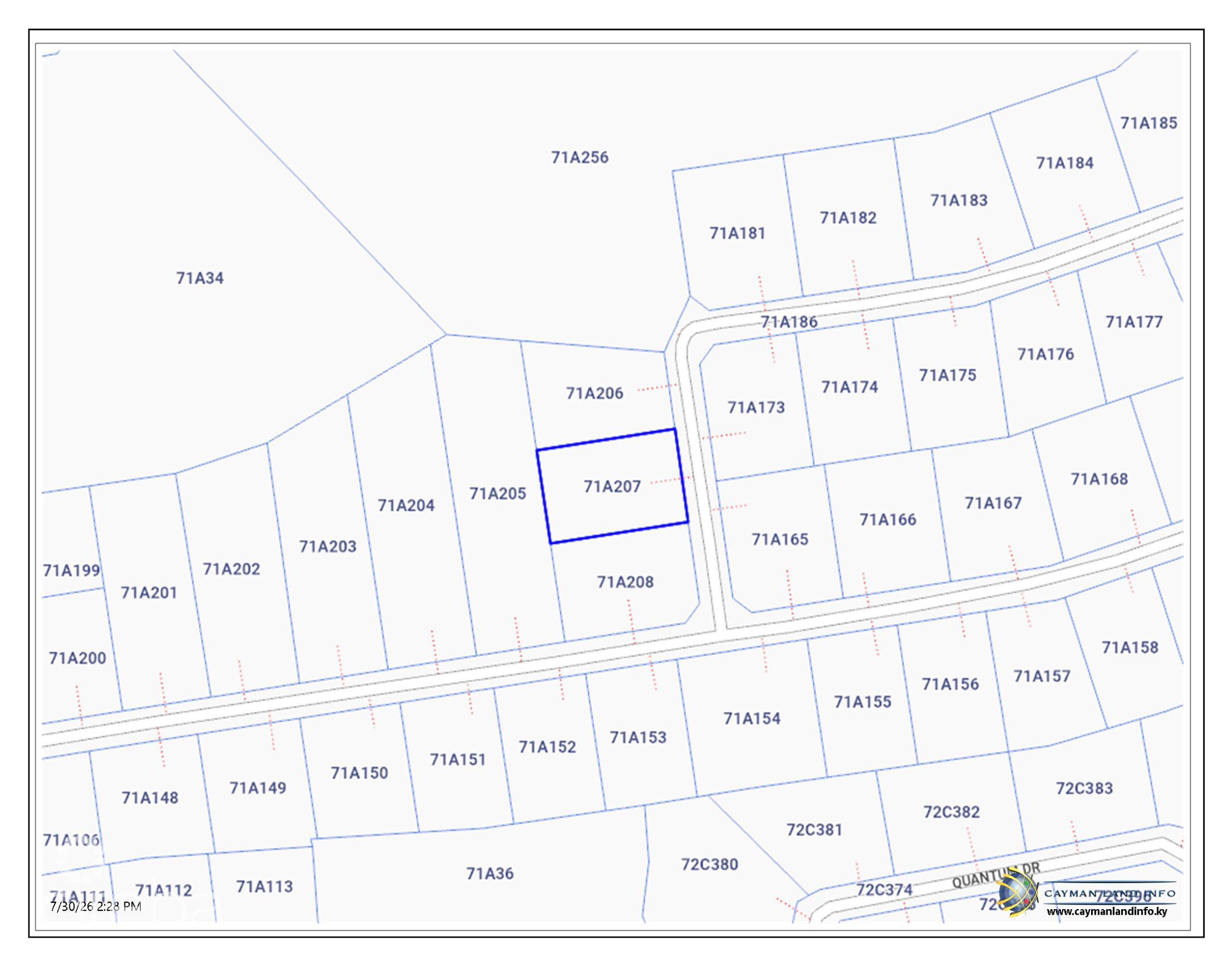 20260731130454 71A 207 map