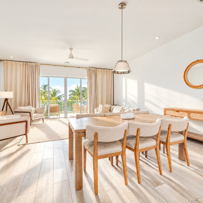 AURA  OCEANVIEW THREE BED TOWNHOME WITH DEN