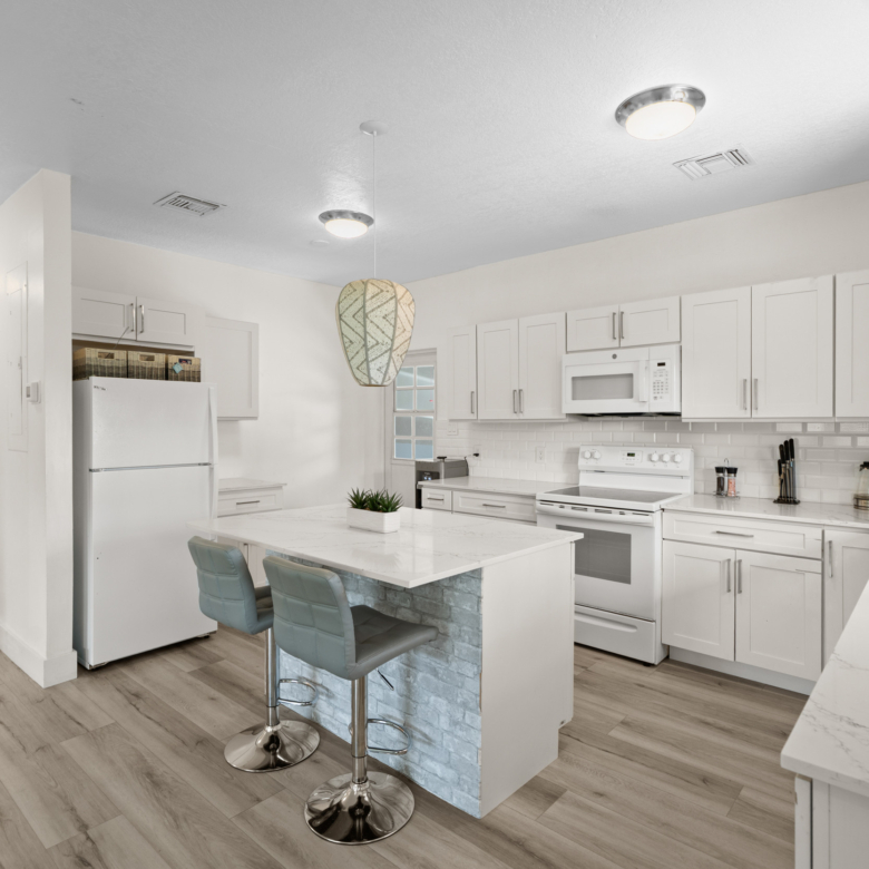 BEACH BAY DUPLEX – X2 HOMES. BOTH 2 BED, 2 BATH WITH DOUBLE GARAGES